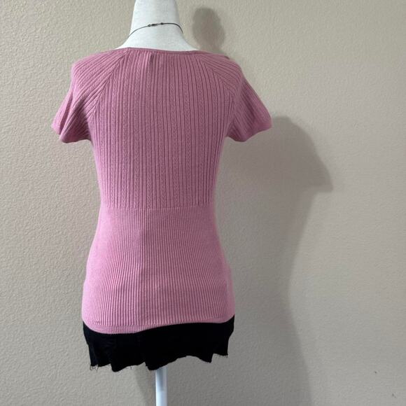 hollister pink baby doll with waist string tie - Picture 3 of 5